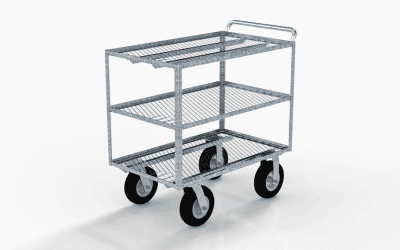 Add-On Middle Shelf For Shopper Cart