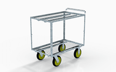 Shopper Cart – With Solid Tires